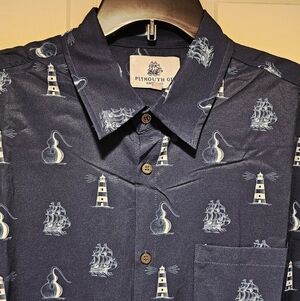 Navy Blue Men's Shirt